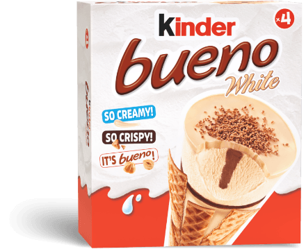 Kinder Bueno White Eis 4er-Packung