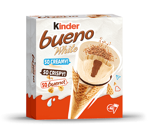 Kinder Bueno White Eis 4er-Packung