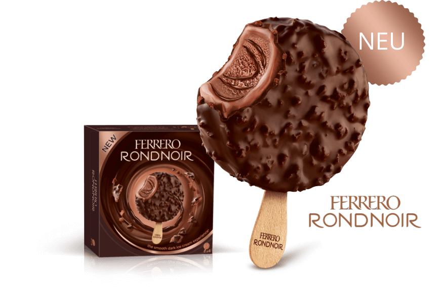 Das neue Ferrero Rondnoir Eis