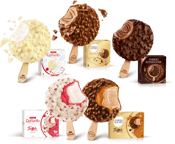 Ferrero Eis Sortiment