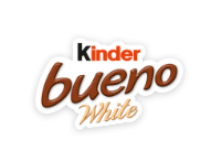 kinder white bueno Eis Logo