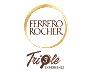 Ferrero Rocher Triple Experience Eis Logo
