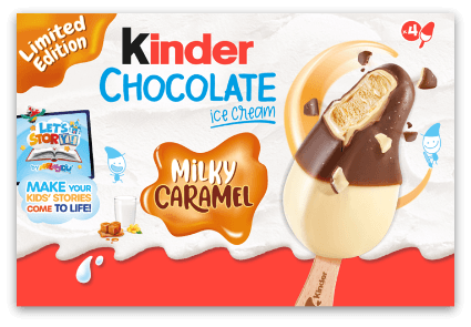kinder Schokolade Milky Caramel Multipack