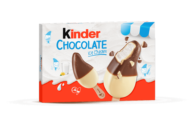 4er-Packung kinder Schokolade Eis