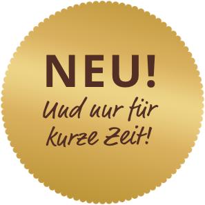 Goldener Sticker