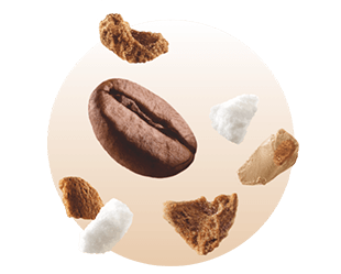 Zutaten Pocket Coffee Mocaccino Eis Bohnen