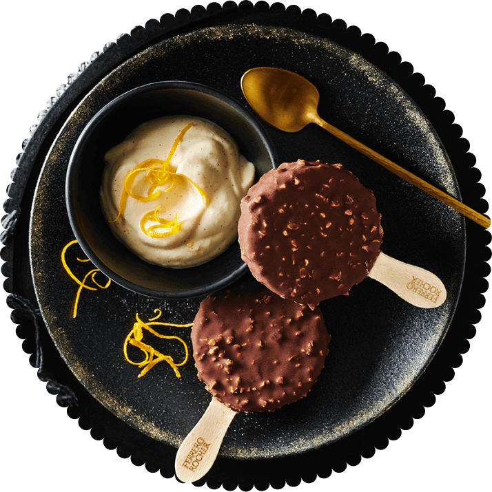 Ferrero Rocher Eis Dark Rezept