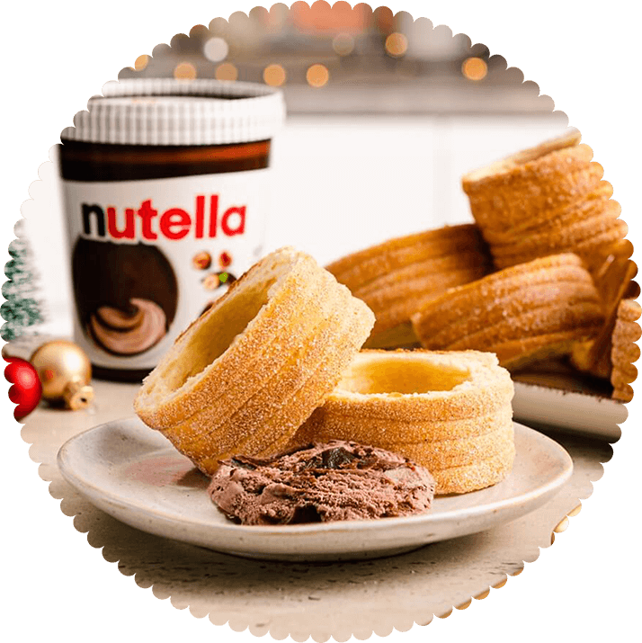 Rezept mit nutella Eis