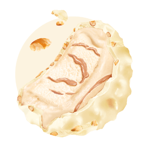 Ausschnitt von Ferrero Rocher White Eis