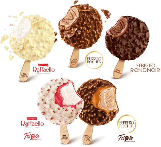 Ferrero Eis Sortiment