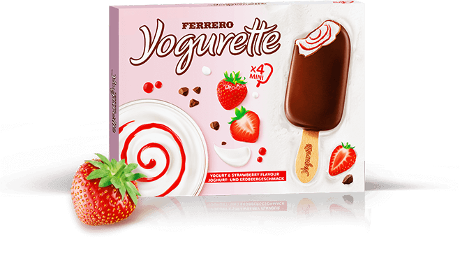 4er-Packung Yogurette Eis