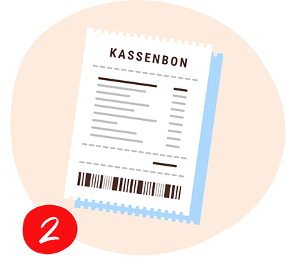Kassenbon hochladen