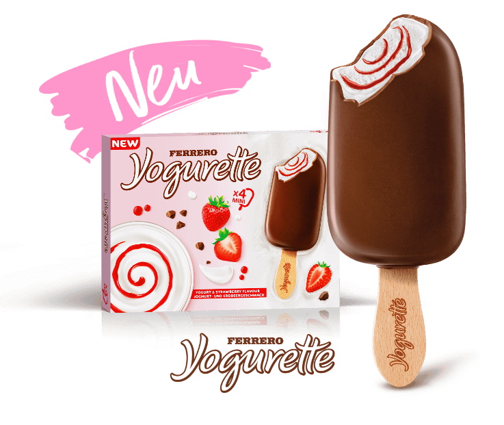 Das neue Yogurette Eis
