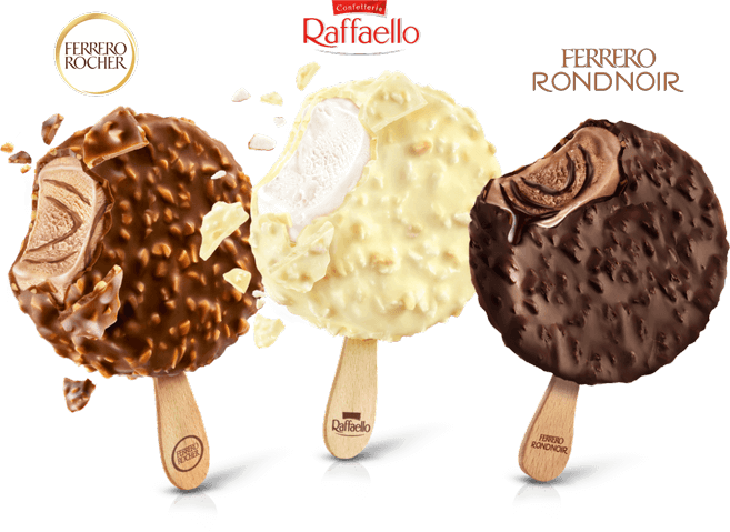 Ferrero Eis Sortiment