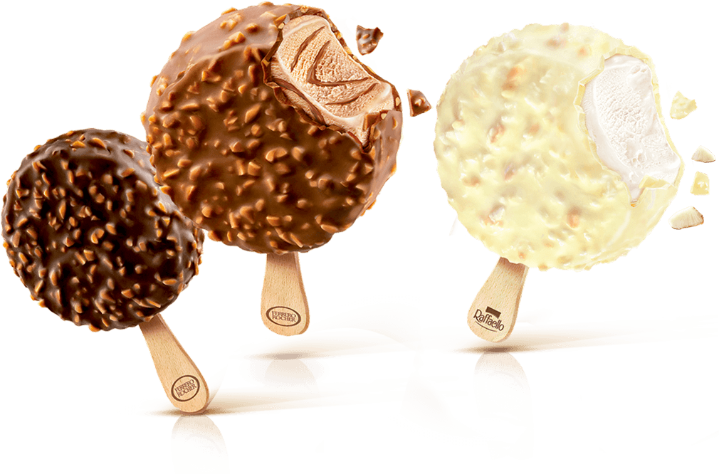 Ferrero Eis Rocher Classic, Dark und Raffaello