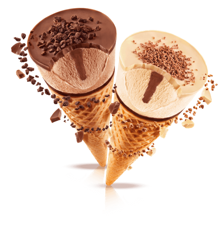 Kinder Bueno Eis Classic und White