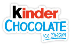 kinder Schokolade Eis Logo